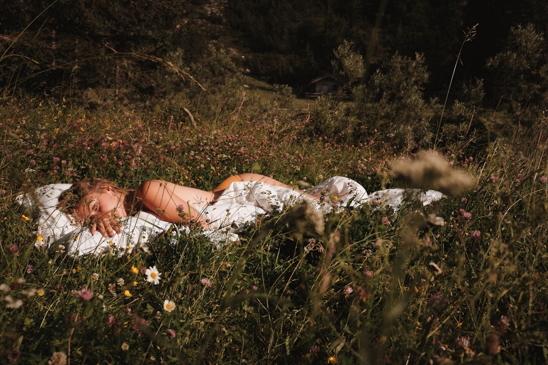 Photo Sleeping woman
